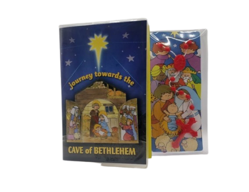 7100NONAI NATIVITY  BOOKLET W ROSARY