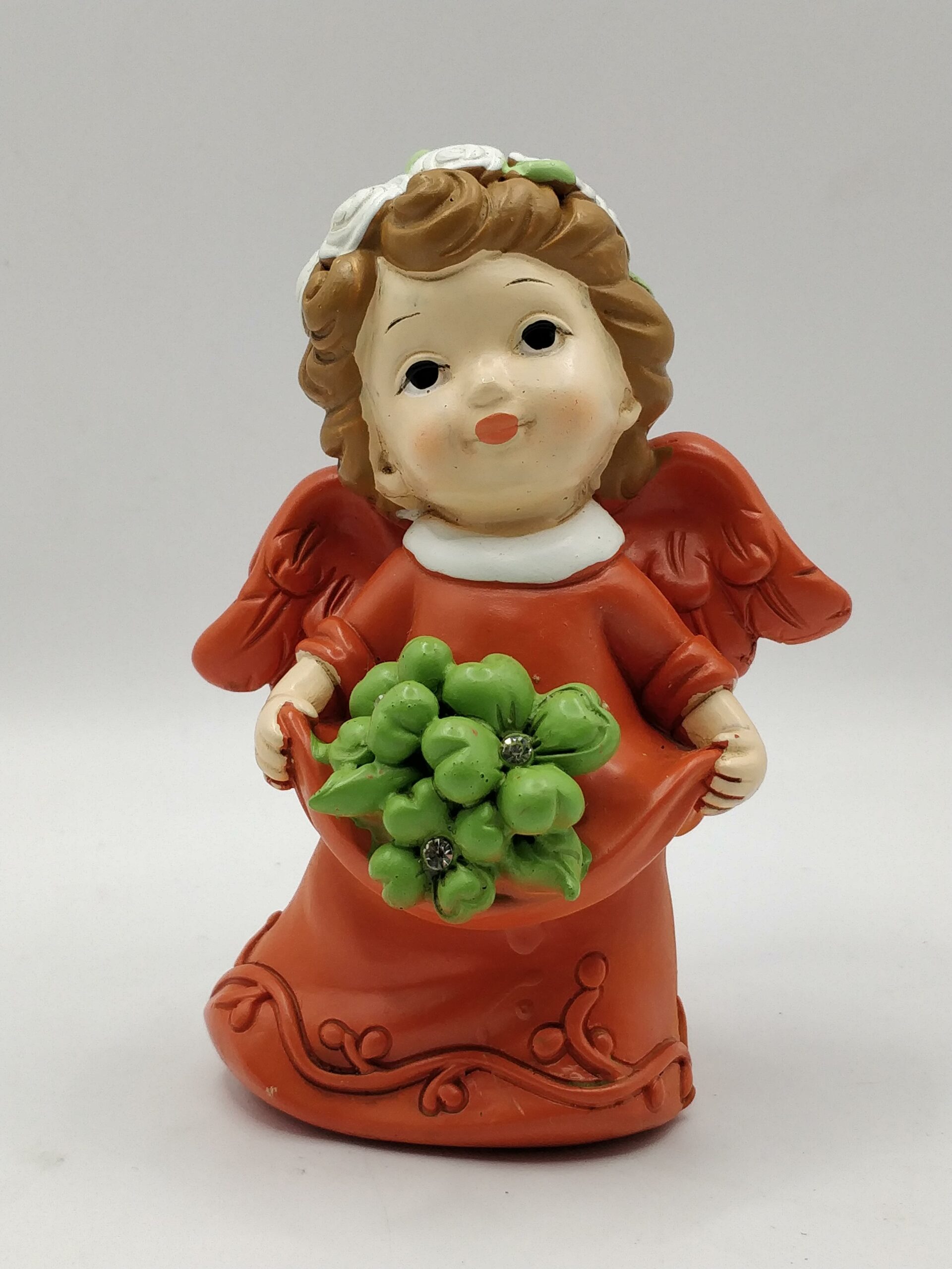 133812AR ANGEL RED MONEY BOX