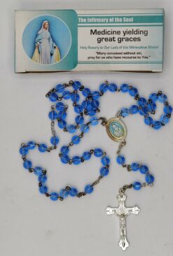 9992MIN MIRACULOUS MEDAL ROSARY BOX