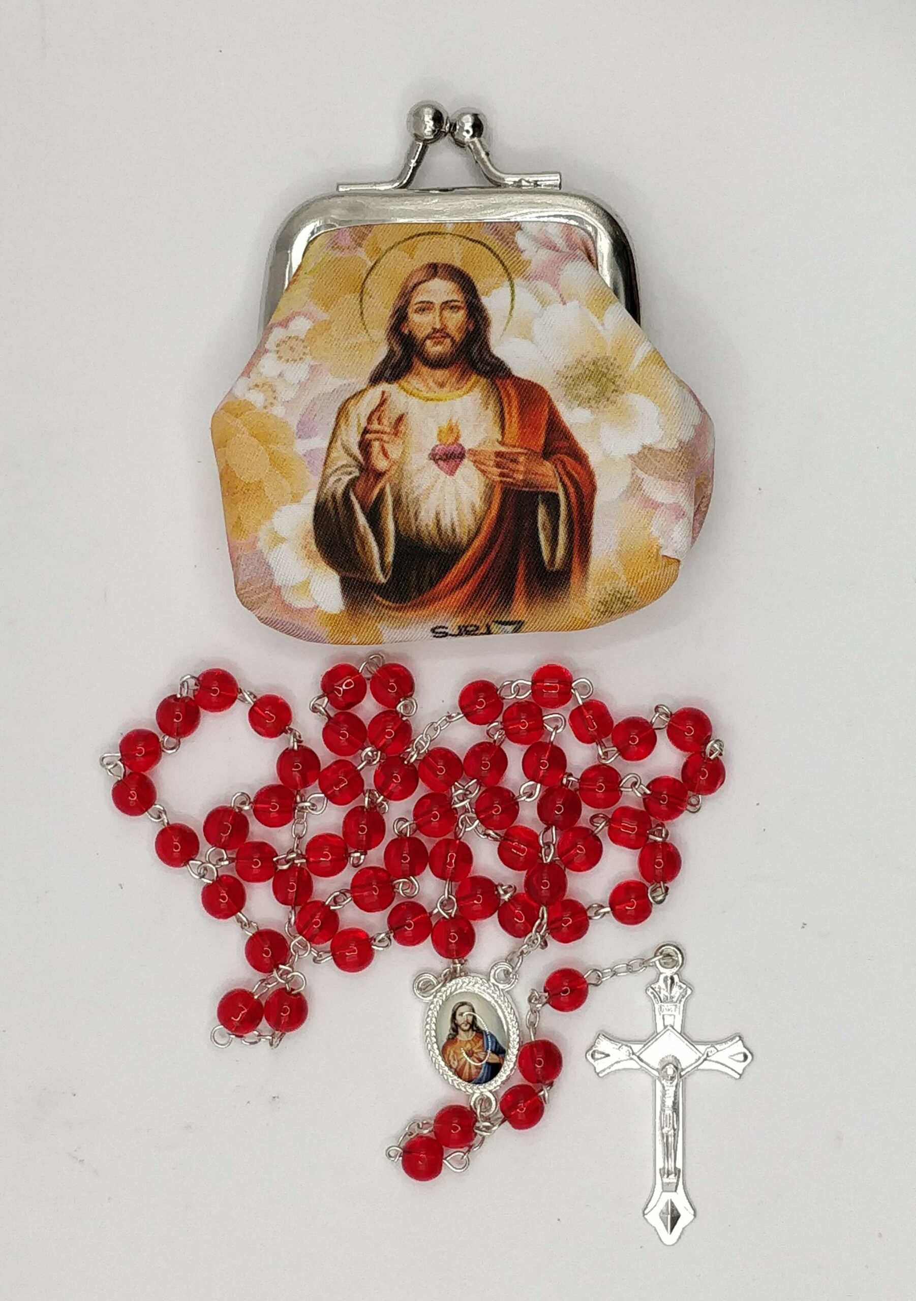 1071C13 PURSE SACRED HEART OF JESUS