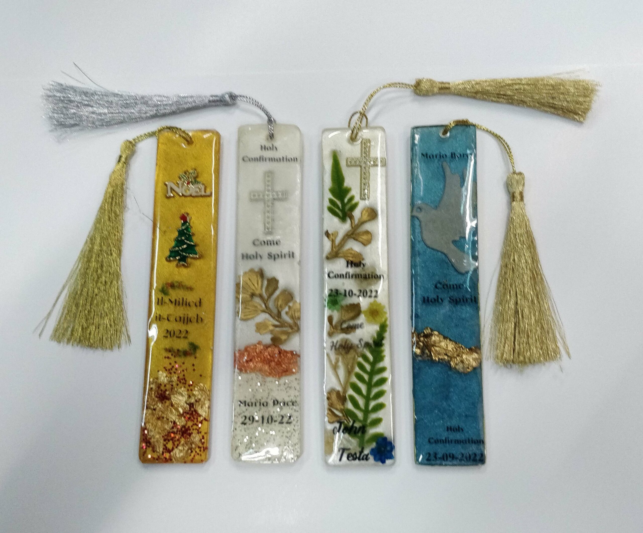 RESIN BOOKMARKS