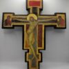 1859 WOODEN CROSS WALL PLAQUE 30×33CM