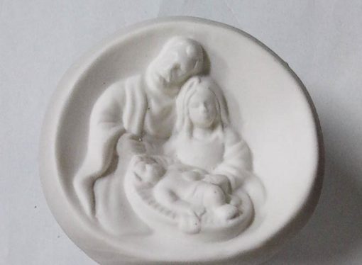 0857NA NATIVITY SACRED FAMILY SPHERE