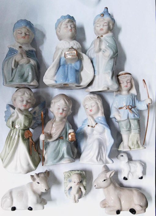 0809NA NATIVITY SET 11PCS 10CM