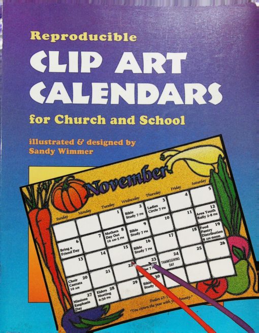 CLIP ART CALENDARS FOR CHURCH AND SCHOOL