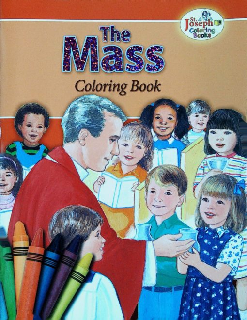 SAINT JOSEPH THE MASS COLORING BOOK