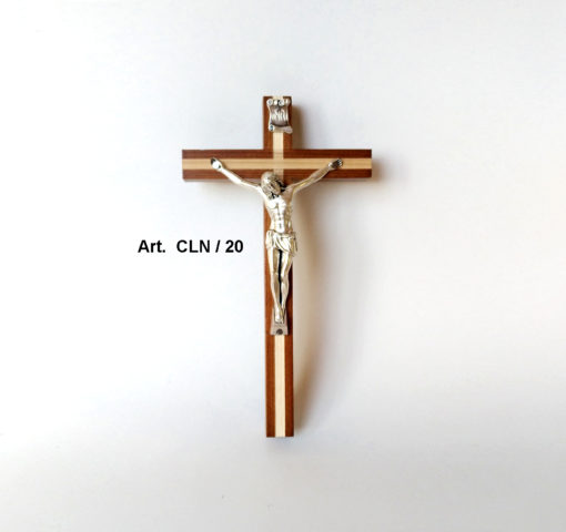 CLN20: CROCE NOCE/BIANCO 11X20CM CORPO