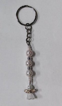 KEYCHAINE ANGELS & IRON BEADS