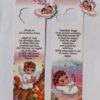 7170ROIN BOOKMARK GUARDIAN ANGEL PINK