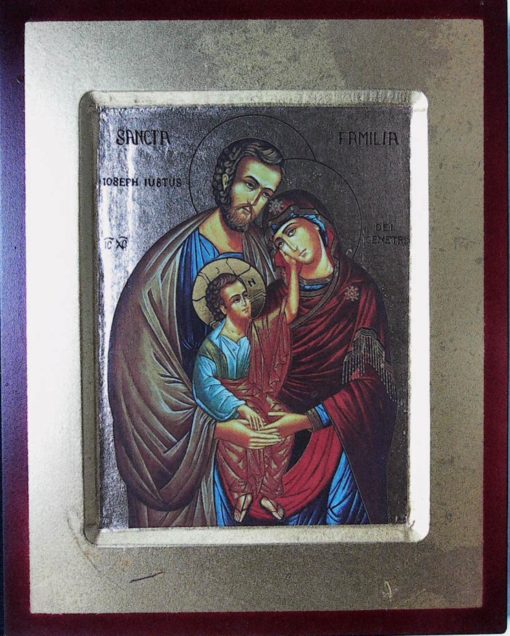 055602GSF ICONA SAGRA FAMIGLIA 24X19