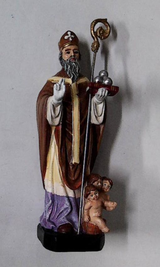 120412NII STATUE ST. NICHOLAS 12CM