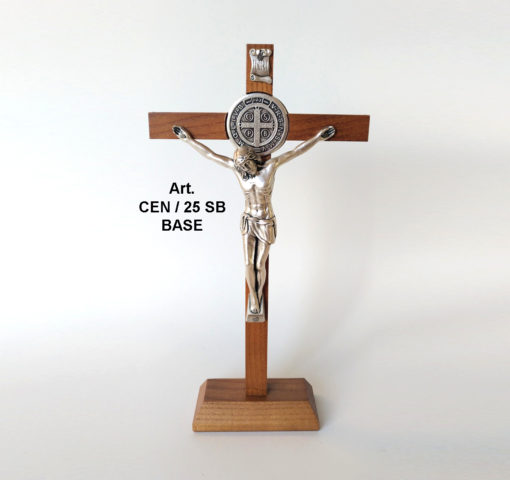 CEN25SB BASE - CR S.BEN NOCE 14X27CM+BAS