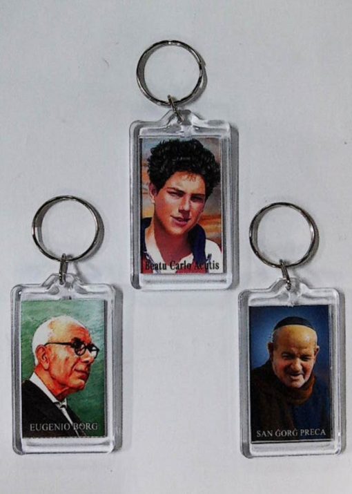 KEY CHAIN SAN GORG PRECA, EUGENIO,CARLO