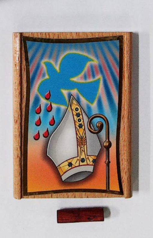 M16SS15 CONFIRMATION WOOD PLAQUE