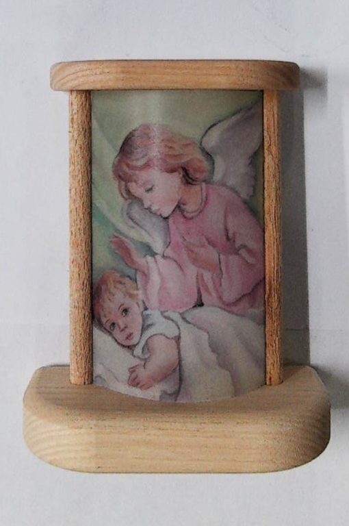 QLED1ACM - LEGNO LED  ANGEL WITH CHILD X