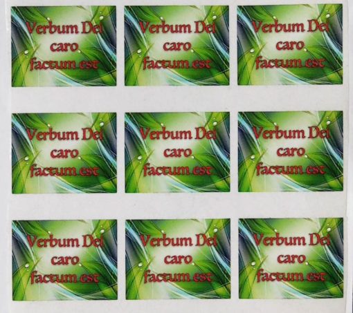VERBUM DEI STICKERS COLOURED NEW