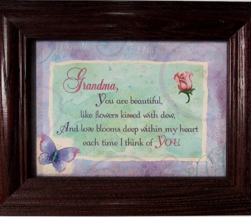 GRANDMA YOU ARE BEAUTIFUL FRAME