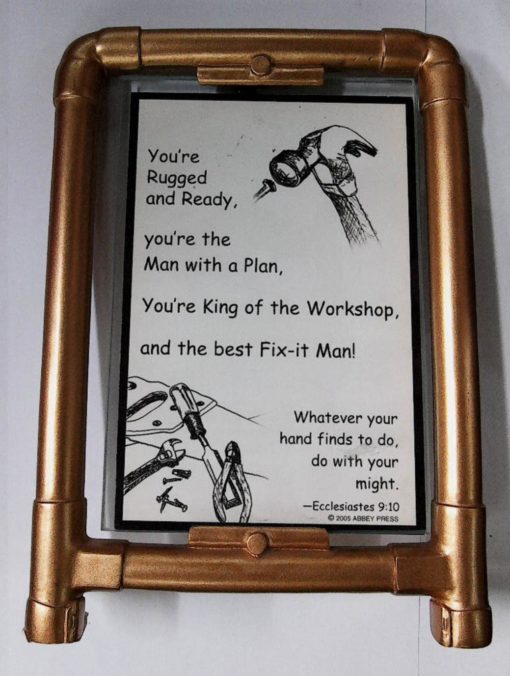 YOU'RE RUGGED AND READY..FRAME
