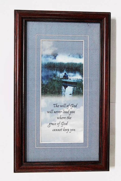 THE WILL OF GOD WILL NEVER LEAD..FRAME
