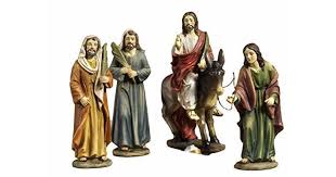 PB13569 - JESUS ENTERS JERUSALME  14CM