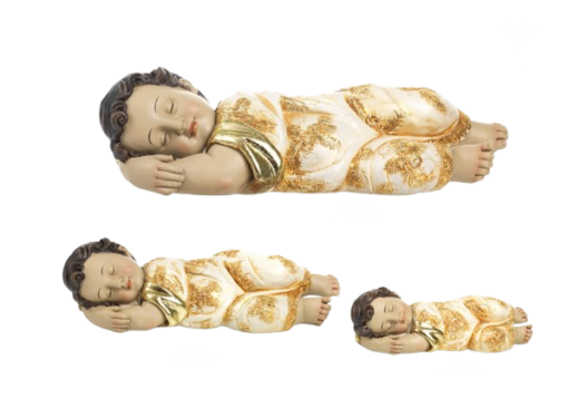 PB17091 - BABY JESUS SLEEPING - 20CM