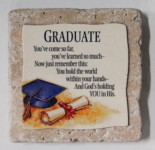 GRADUATE TABLETOP TILE PLAQUE