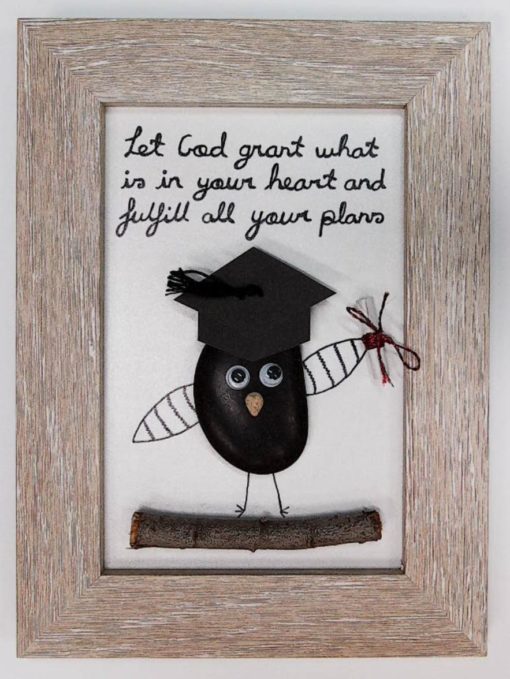 PEBBLE ART FRAME SMALL