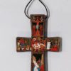 1567D2PA CROSS PASSION WOOD 9X13CM