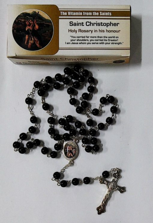 9925CIN HOLY ROSARY - ST.CHRISTOPHER