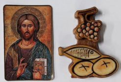 PF1CM5 PHOTO WOOD HOLY COMMUNION