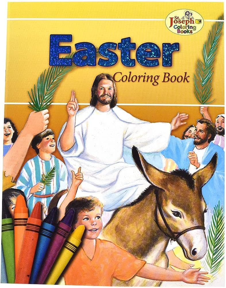 SAINT JOSEPH EASTER COLOURING BOOK