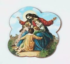 15G21 CHRIST WITH CHILDREN MAGNET