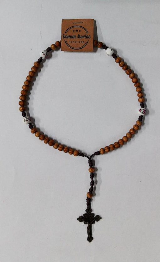 CERAMIC WOODEN ROSARIES -SARA PORTELLI