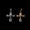 EF3359 SILVER/GOLD CROSS PENDANT
