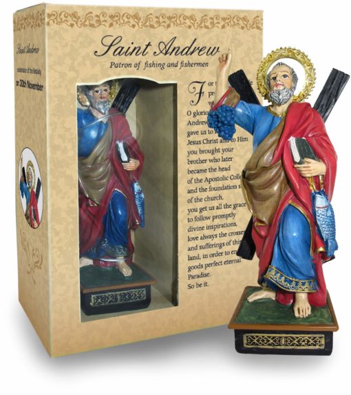 120412ANI STATUE ST. ANDREA 12CM