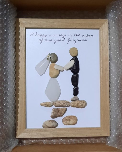PEBBLE ART LARGE FRAMES