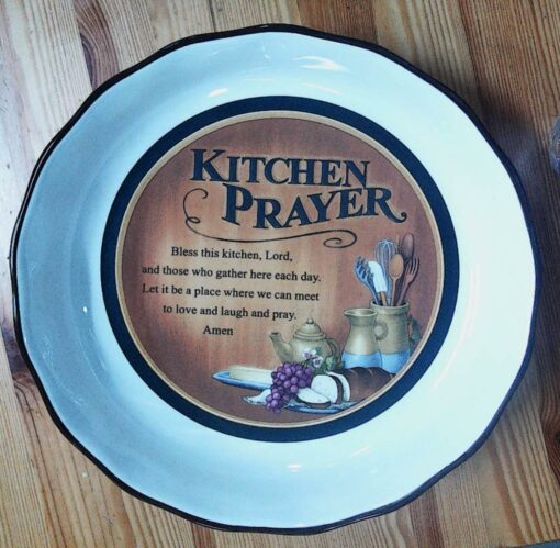 KITCHEN PRAYER DISH