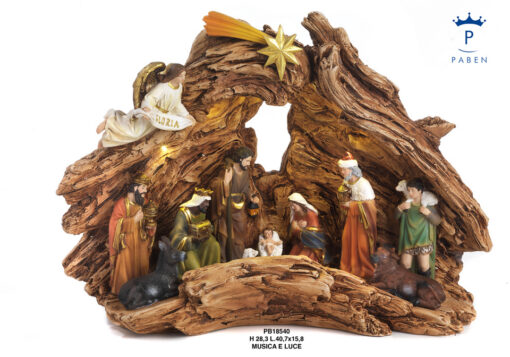 PB18540 - NATIVITY 40CM