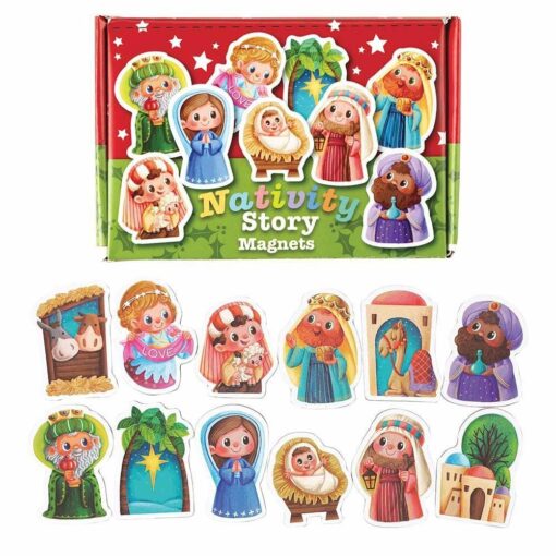 NATIVITY STORY MAGNETS