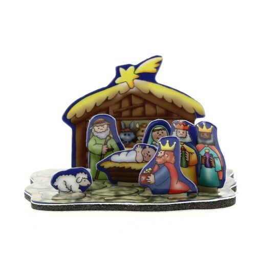 PVC NATIVITY SCENE 7.5CM * 7 FIGURES