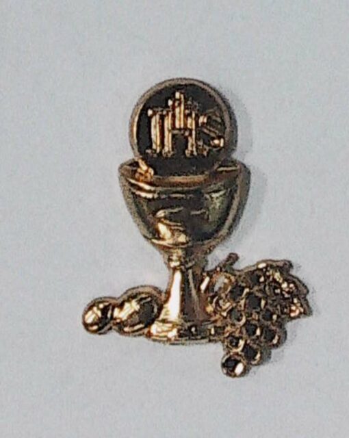 157AL48490 - METAL CHALICE GOLD