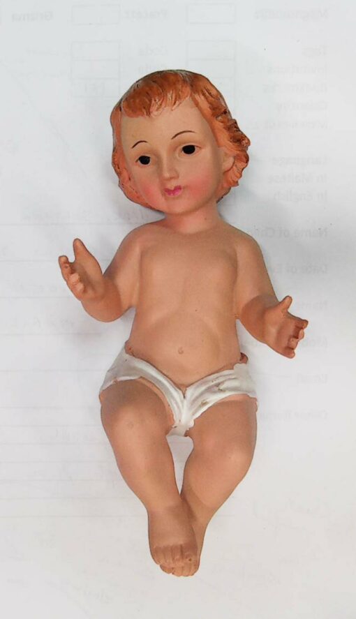 LP60505 POLRESINE BABY JESUS 10.8CM