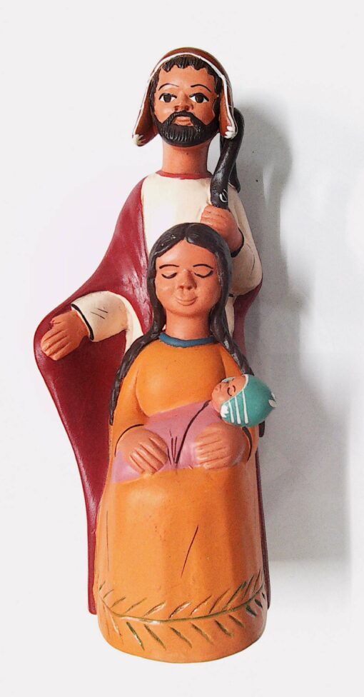 PERUVIAN SACRED FAMILY STATUE