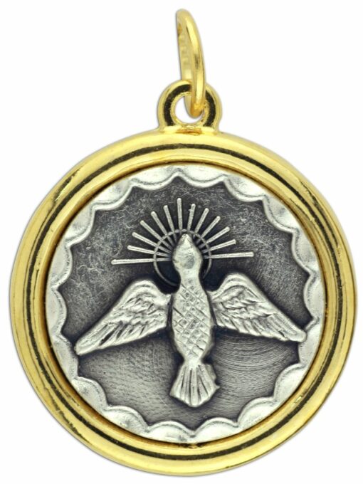 MD13 - HOLY SPIRIT &CARED FAMILY MEDAL