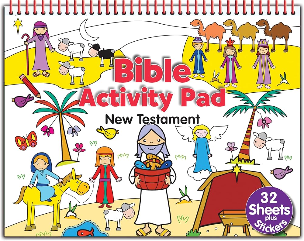 BIBLE ACTIVITY PAD: NEW TESTMENT