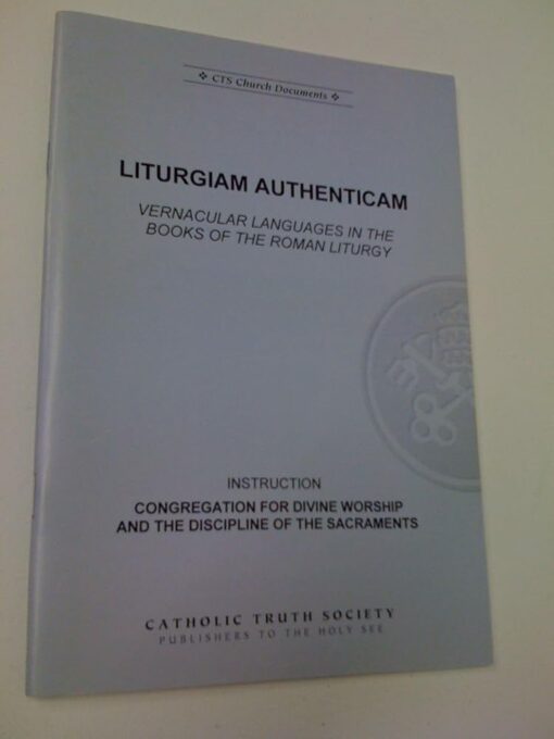 LITURGIAM AUTHENTICAM