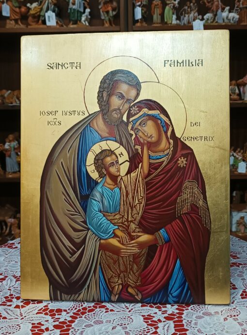 040405SF - ICONA SACRA FAMILIA DIPINTA - Image 2
