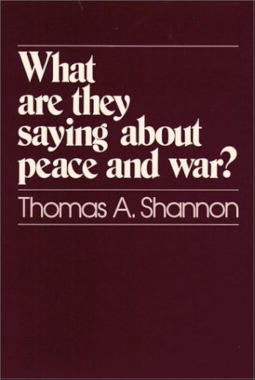 WHAT ARE THEY SAYING ABOUT PEACE & WAR