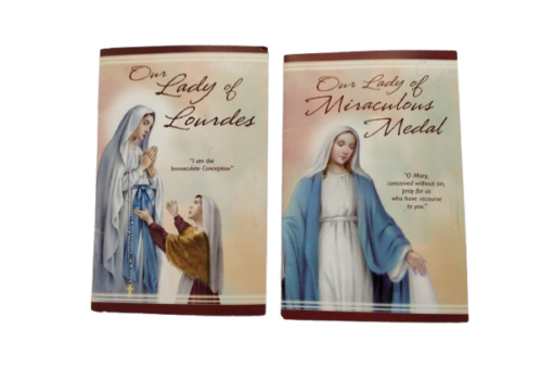 OUR LADY OF MIRACOLOUS MEDAL & LORDES BT