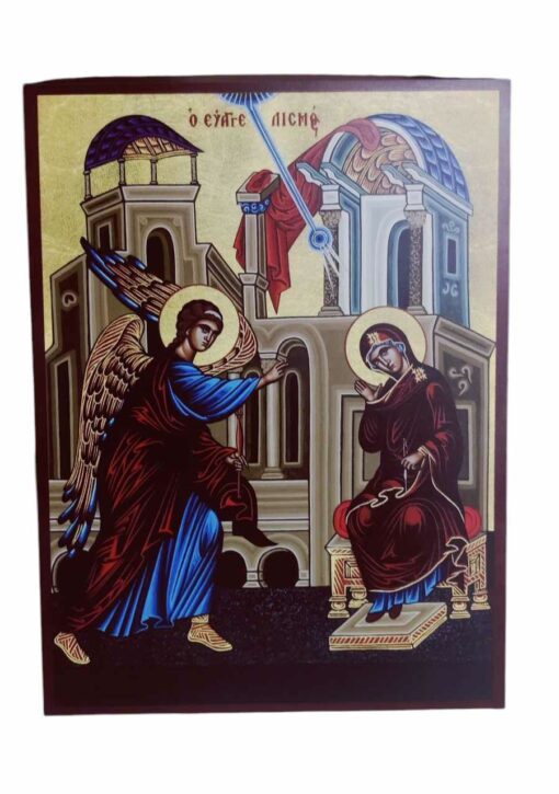 0081TBR2XLF ANNUNCIATION WOODEN ICON 48C